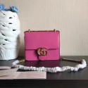 Fashion Gucci GG Marmont Leather mini Chain Bag 431384 Rose HY6160Of26