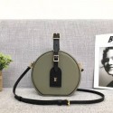 Fashion Louis Vuitton Epi Leather PETITE BOITE CHAPEAU M43514 White&Green HY19300Of26