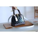 Fashion Louis vuitton original Monogam vernis Alma BB M44389 black HY18935Of26