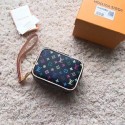 Fashion Louis Vuitton original Monogram Multicolor Canvas M58030 black HY16052wc24