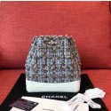 First-class Quality Chanel gabrielle Tweed small backpack A94485 white HY16724xO55