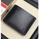 First-class Quality Louis Vuitton Epi Leather MULTIPLE WALLET M60628 Black HY20704fm32