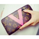 First-class Quality Louis Vuitton Monogram Canvas Zippy Wallet M60936 Grenade HY23867VJ28