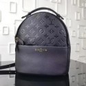 First-class Quality Louis Vuitton Monogram Empreinte SORBONNE BACKPACK M44016 Black HY19644xO55