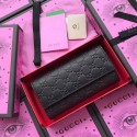 Gucci Calf leather Wallet 410100 black HY13278pk20