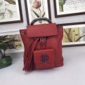 GUCCI Calfskin Leather Backpack 387149 Red HY10127uk46
