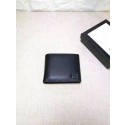 Gucci Calfskin Leather Bi-fold Wallet 473922 Black HY26674nQ90