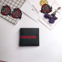 Gucci Calfskin Leather Wallet 476013 Black HY12307ff76