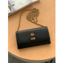 Gucci Diana chain wallet with bamboo 658243 black HY24748iv85