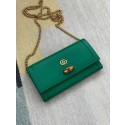 Gucci Diana chain wallet with bamboo 658243 green HY21708JD28