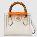 Gucci Diana mini tote bag 655661 White HY14736FT35