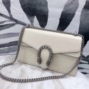 Gucci Dionysus Blooms Leather Shoulder Bag 400249 White HY16309UW57
