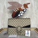 Gucci Dionysus GG Canvas Shoulder Bag 403348 Black HY8034Yv36