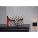 Gucci Dionysus GG Supreme Super mini Bag 476432 Red HY21279bm74