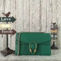 Gucci Dionysus Lichee Pattern Medium Shoulder Bag 400249 Green HY21800fr81