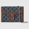 Gucci Dionysus mini chain bag 401231 Dark blue HY24474mV18