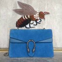Gucci Dionysus Suede Leather Mini Shoulder Bag 400249 Blue HY26563ta99