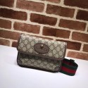 Gucci GG canvas supreme waist pack 489617 brown HY3530hT91