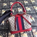 Gucci GG canvas top quality tote bag 523433 red HY25716nV16