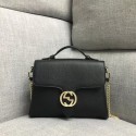 Gucci GG Cowhide top quality tote bag 510302 black HY20061TP23