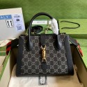 Gucci GG denim tote bag 685129 Black HY7231kC27