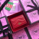 Gucci GG Marmont card case 466492 red HY25464tg76