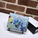 Gucci GG Marmont Card Case 466492 SkyBlue HY19593dN21