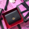 Gucci GG Marmont card case 474746 black HY12688cP15