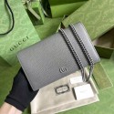 Gucci GG Marmont chain wallet 497985 GRAY HY13920Lp50