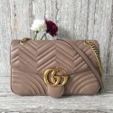 Gucci GG Marmont Large Shoulder Bag 443496 Apricot HY20300KX86