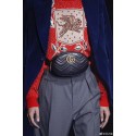 Gucci GG Marmont Leather Belt Bag 476434 Black HY7804MO84
