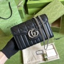 Gucci GG Marmont matelasse mini bag 474575 black HY6189HB29