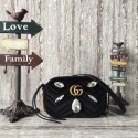 Gucci GG Marmont mini Bag 448065 Black HY26106rd58