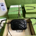 Gucci GG Marmont mini shoulder bag 634936 black HY5031tL32