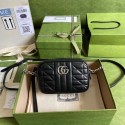 Gucci GG Marmont mini shoulder bag 634936 black HY6332TL77