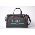 GUCCI GG Soho Leather Supreme Travelling bag 547837 black HY21970sf78