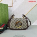 Gucci GG Supreme canvas Blondie mini bag 698643 brown HY2201DV39