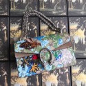 Gucci GG Supreme canvas Dionysus small shoulder bag 400249 bee HY23440nS91