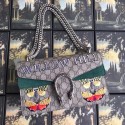 Gucci GG Supreme canvas Dionysus small shoulder bag 400249 green HY1292XW58