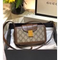 Gucci Horsebit 1955 mini bag 614368 brown HY20492jo45