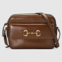 Gucci Horsebit 1955 small shoulder bag 645454 brown HY10745Kn56