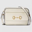 Gucci Horsebit 1955 small shoulder bag 645454 White HY1143hi67