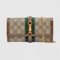 Gucci Jackie 1961 chain wallet 652681 Brown HY21977wn15