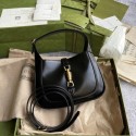 Gucci Jackie 1961 mini hobo bag 637091 black HY7042rJ28