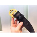 Gucci Leather Belt 414529 Black HY480dV68