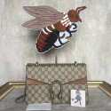 Gucci Medium Dionysus GG Canvas Shoulder Bag 400249 Camel HY11038vX95