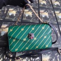 Gucci Medium double shoulder bag 524822 green HY9172Dq89
