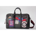 Gucci Night Courrier soft GG Supreme carry-on duffle 474131 black HY21588PC54