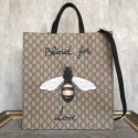 Gucci Now GG Canvas Tote Bags 450950 Bee HY19116FT35