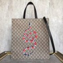 Gucci Now GG Canvas Tote Bags 450950 Snake HY21233fo19